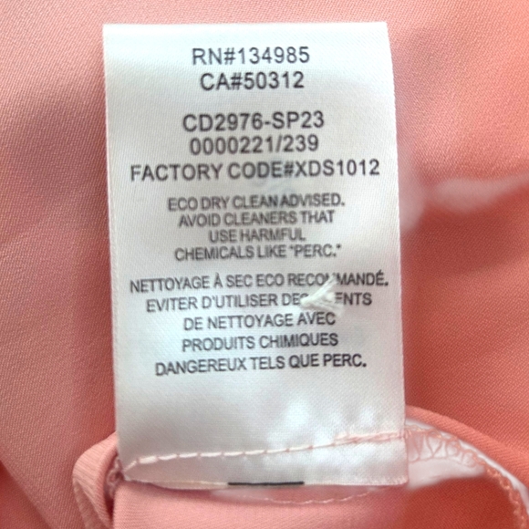 For Love & Lemons Percy Mini Dress Sheer Coquette Womens Small Pink Floral Fairy - Picture 13 of 15